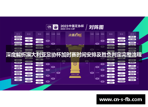 深度解析澳大利亚足协杯加时赛时间安排及胜负判定完整流程