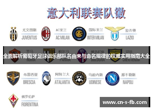 全面解析葡萄牙足球俱乐部队名由来与命名规律的权威实用指南大全