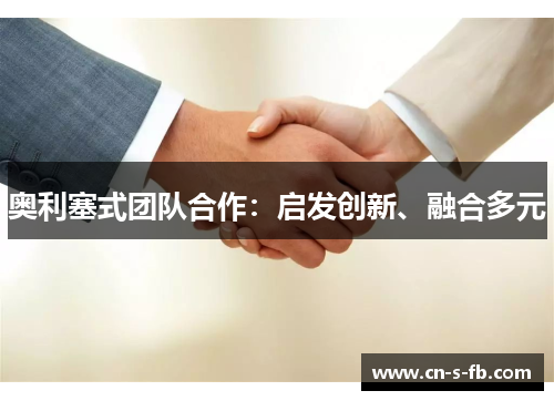 奥利塞式团队合作：启发创新、融合多元